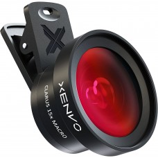 Xenvo Pro Lens Kit for iPhone, Samsung, Pixel, Macro and Wide Angle Lens with LED Light and Travel Case Xenvo Pro Lens Kit for iPhone, Samsung, Pixel, Macro and Wide Angle Lens with LED Light and Travel Case